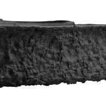 tételeket Oasis Black Biolit Plant Heart 50cm fekete virágtartó tál dekoráció