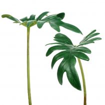tételeket Philodendron levél 31cm zöld 12db