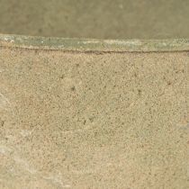 tételeket Virágkosár, függőkosár, fém dekorációs kert Ø16cm H38cm