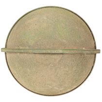 tételeket Virágkosár, függőkosár, fém dekorációs kert Ø16cm H38cm