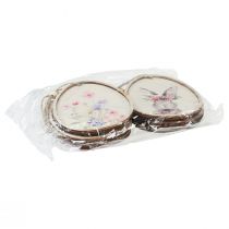 tételeket Virágképes nyuszi tojásban Húsvéti tojásdísz fa 9,5×12cm 6 db