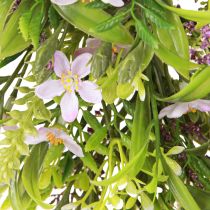 tételeket Mesterséges Levendula Bach Virág Koszorú Lila Ø33cm