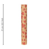 tételeket Fenntartható ajándékcsomagolás, dekoratív dizájn különleges alkalmakra, 25 méter