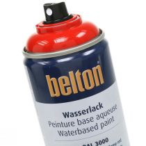 Belton mentes vízbázisú festék piros magasfényű színű spray tűzpiros 400ml