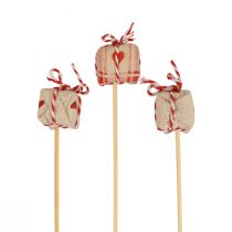 tételeket Virágdugó Karácsonyi ajándékcsomag dekoráció 2,5cm 15 db