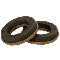 tételeket Virágmintás habgyűrű OASIS® Renewal® Virágmintás hab Biolit® 24cm 2db