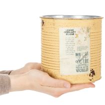 tételeket Vintage dizájnú virágcserép nappaliba és irodába, 15 cm, 3 db
