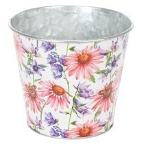 tételeket Virágcserép, tavaszi dekoráció, ültető, fém, Ø14cm M12.5cm