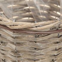 tételeket Virágcserép kerti szerszám díszbarna Ø17,5cm H30cm