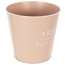 tételeket Cink virágcserép, fém virágtartó, antik rózsa, Ø22cm M21cm