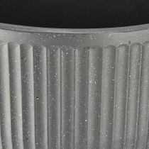tételeket Műanyag virágtartó, antracit színű, Ø28cm, magasság46.5cm