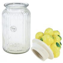 tételeket Bonbonniere üvegkerámia citrom nyár Ø11cm H27cm