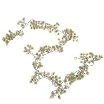 tételeket Műbonsai girland, vékonyan hófödte, 180 cm
