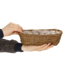 tételeket Kenyérkosár kb. 30 cm-es ovális, hámozatlan