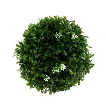 tételeket Buxwood labda virágokkal zöld dekoratív labda Ø15cm 1db