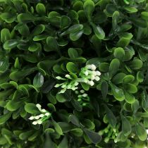 tételeket Buxwood labda virágokkal zöld dekoratív labda Ø15cm 1 db