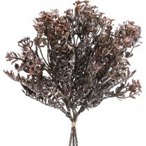 tételeket Mesterséges növények barna őszi dekoráció téli dekoráció Drylook 38cm 3db