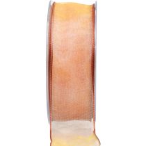 tételeket Sifon szalag organza szalag organza narancs 40mm 20m