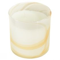 tételeket Citronella gyertya illatos gyertya fehér üvegben Ø12cm H12,5cm