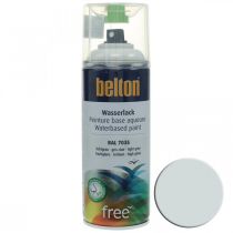 Belton mentes vízbázisú festék szürke magasfényű spray világosszürke 400ml