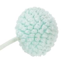 tételeket Szárított Craspedia virágok, dekoratív csokor nappaliba, asztaldísz, esküvő, 55cm, 20 darab