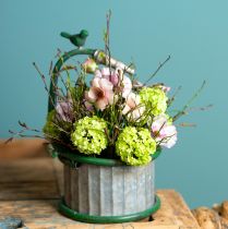 tételeket Ültetőgép fém esőhordó madár erkély dekoráció Ø15,5cm