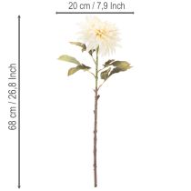 tételeket Mesterséges dália virág vázába 68cm