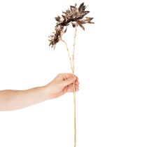 tételeket Műdália virág, hosszú szárú, két virággal, 75 cm