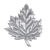 tételeket Deco levelek selyemből 5cm ezüst 60p