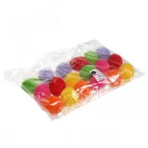 tételeket Dísztojások bolyhosodva színes 4cm 18 db