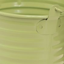 tételeket Dekoratív vödör fém cserepnyél 4 szín Ø11cm 8 db