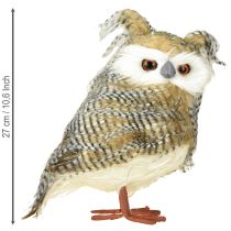 tételeket Díszbagoly, őszi, erdei állat, téli dekoráció H27cm