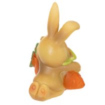 tételeket Húsvéti Nyuszi Dekoráció Répával, Polyresin, 6 cm, 3 db-os Készlet