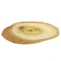 Díszkorongok fából ovális 9-12cm 500g
