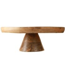 tételeket Dekoratív tányér mangófa barack motívummal Ø26cm H9,5cm