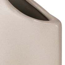 tételeket Dekoratív váza kerámiatáska Shopper szürke 19×4,5×33 cm