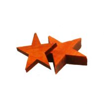 Fa csillag mix narancs 3-5cm szóráshoz 72db