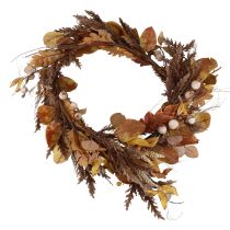 tételeket Dekoratív füzér őszi füzér, növényfüzér színes őszi levelek dekoráció 195cm