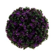 tételeket Dekoratív golyó lila virágból növényi labda mű Ø15cm 1db