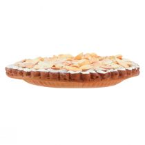 tételeket Dekoratív mandulás sütemény kirakatokba és pékségekbe, megtévesztően realisztikus, műtorta, 19 cm