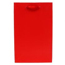 Deco táska ajándék piros 12cm x 19cm 1db