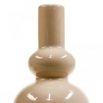 Dekoratív vázák, kerámia váza készlet gömb alakú H16,5cm Ø9,5cm 3db