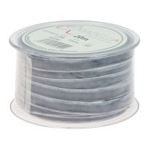 tételeket Dekorációs szalag bársony szalag ajándék szalag bársony szürke 10mm 20m