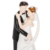 tételeket Esküvői pár díszes figura, 10,5 cm
