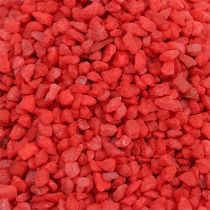 Dekoratív granulátum piros 2mm - 3mm 2kg