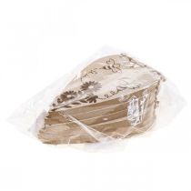 tételeket Dekoratív fogas fa dekoratív szívek virágok méhek dekoráció 10x15cm 6 db