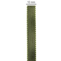 tételeket Dekoratív szalag, keskeny taft szalag kreatív ajándékcsomagoláshoz, 10 mm széles, 50 m hosszú