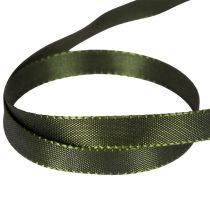 tételeket Dekoratív szalag, keskeny taft szalag kreatív ajándékcsomagoláshoz, 10 mm széles, 50 m hosszú