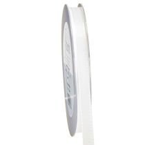 tételeket Dekoratív szalag fehér 8mm 50m