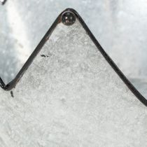 tételeket Dekoratív fémtál korona Ø26,5/22,5/19cm 3 db-os szett